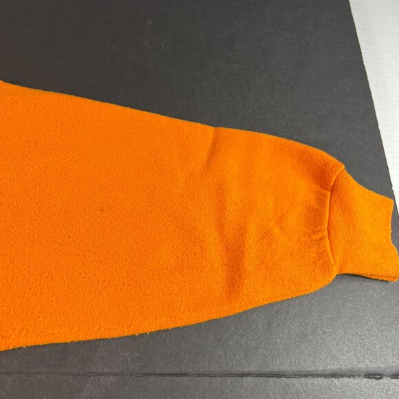 VTG 90s Tennessee Volunteers Sweatshirt Large Orange Faded Embroidered Crewneck - Picture 4 of 16